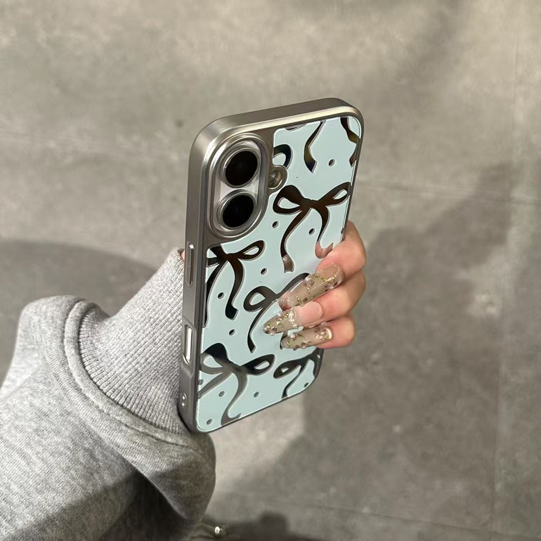 Bow Mirror Designer Case For iPhone
