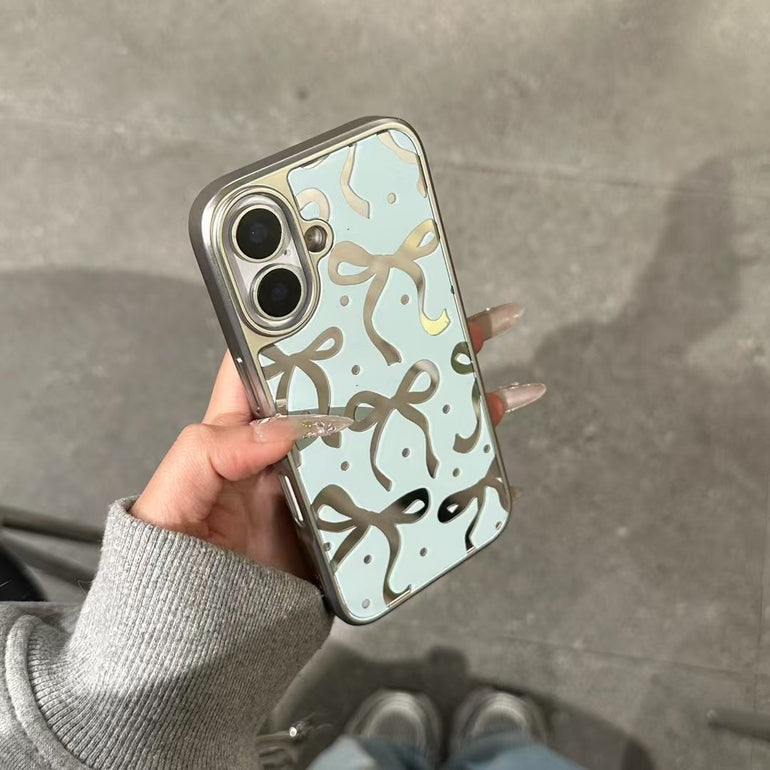 Bow Mirror Designer Case For iPhone
