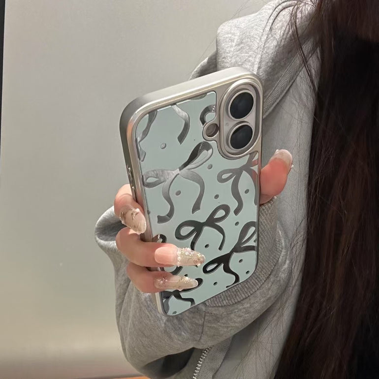 Bow Mirror Designer Case For iPhone