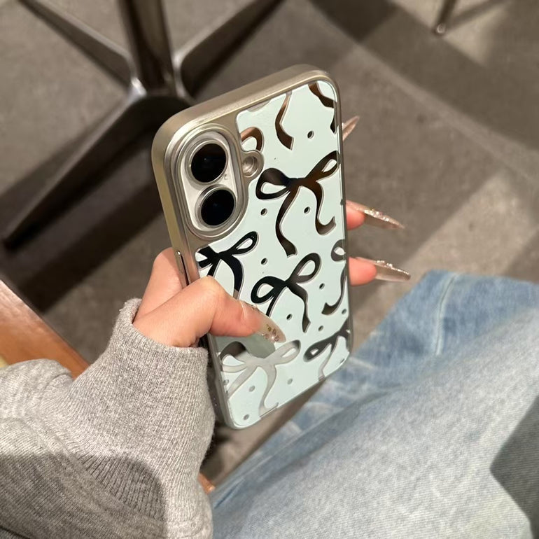 Bow Mirror Designer Case For iPhone