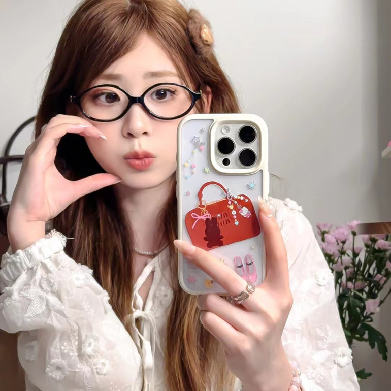 Kitty Bag Designer Case For iPhone
