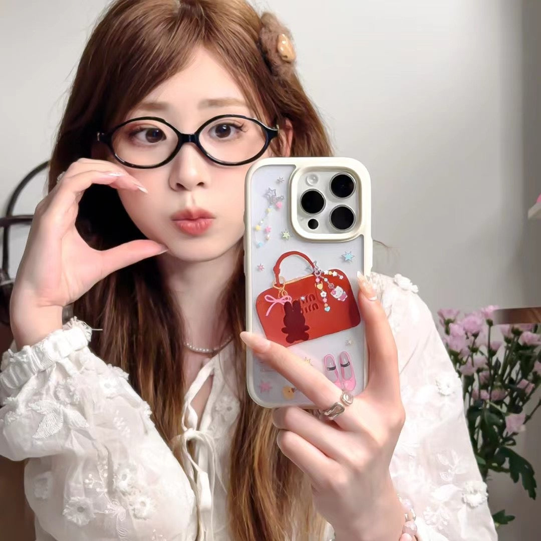 Kitty Bag Designer Case For iPhone