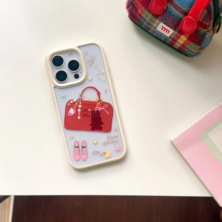 Kitty Bag Designer Case For iPhone