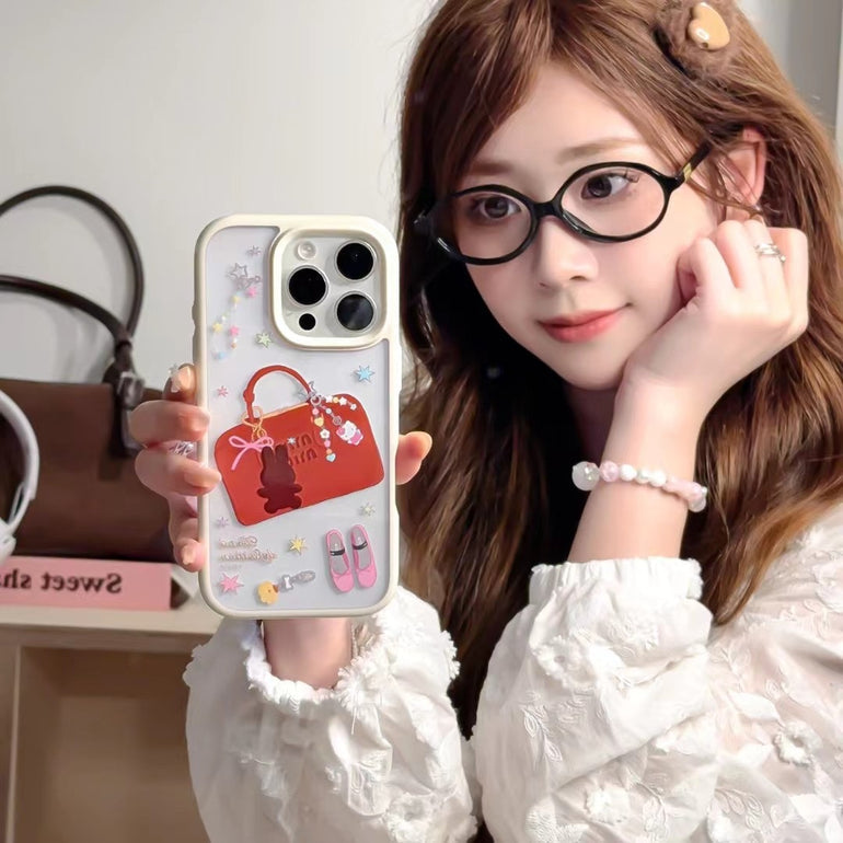 Kitty Bag Designer Case For iPhone