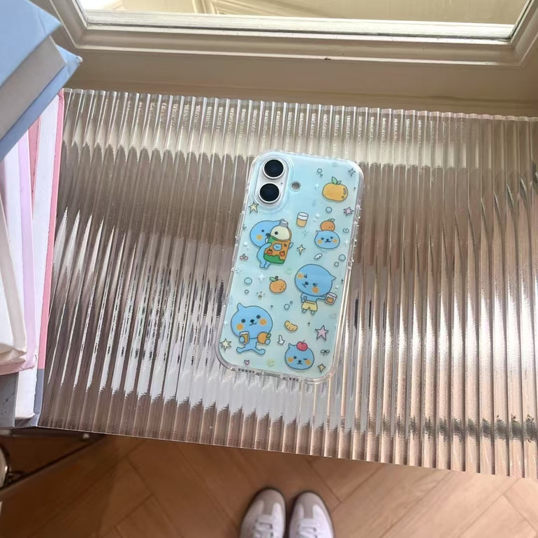 Cute Bear Silicon Case For iPhone With Charm