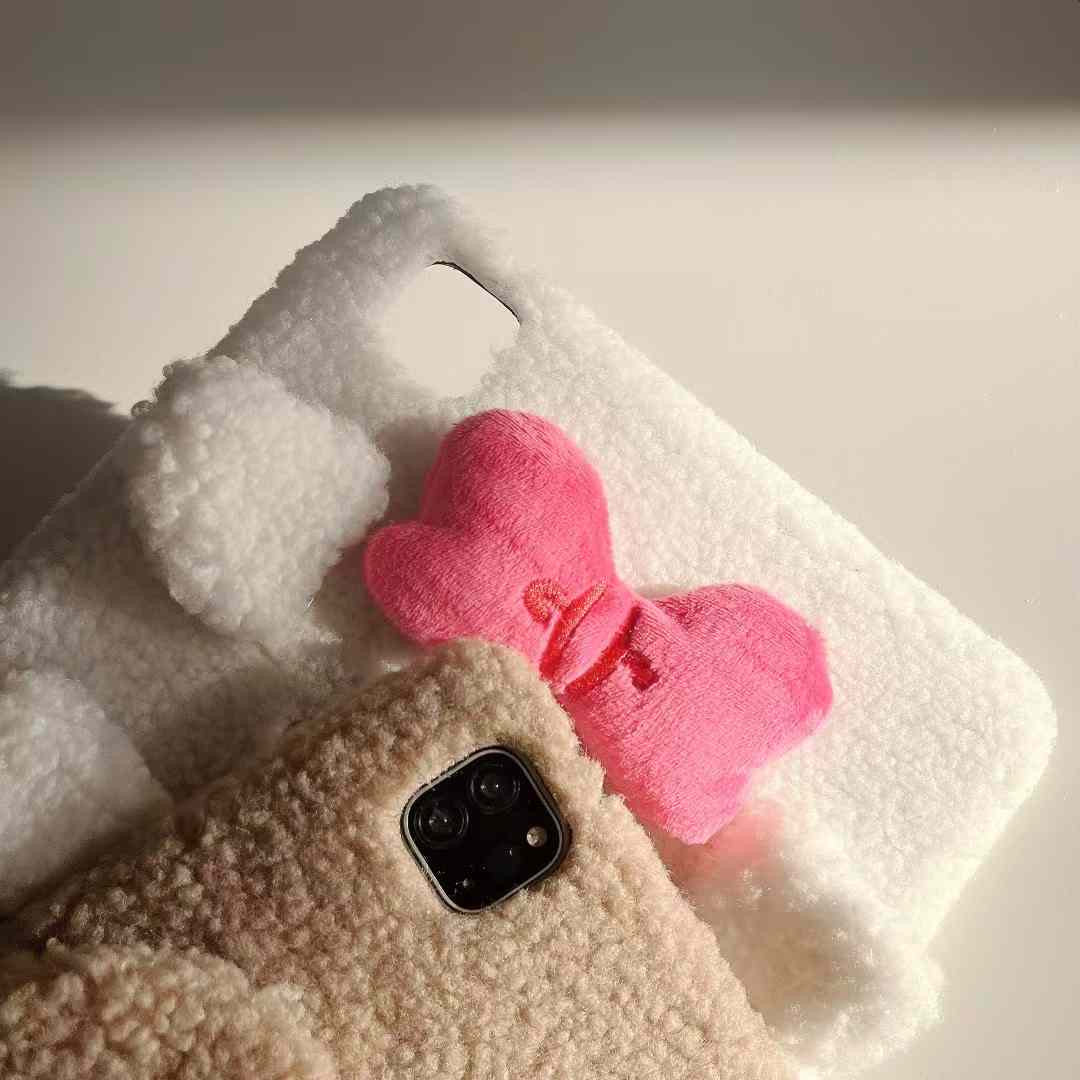 Happy Puppy Plush Case For iPad