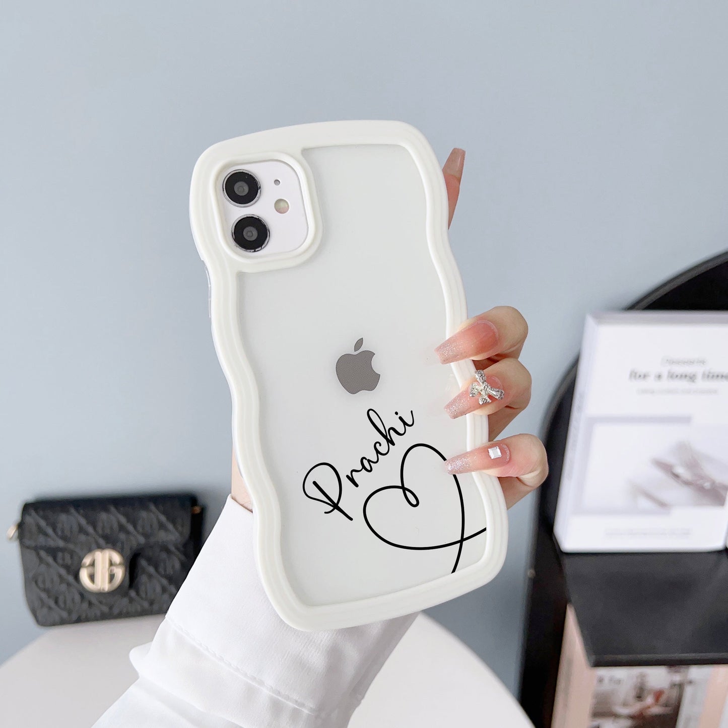 Wawy Style Mirror Finish Silicon Case for iPhone