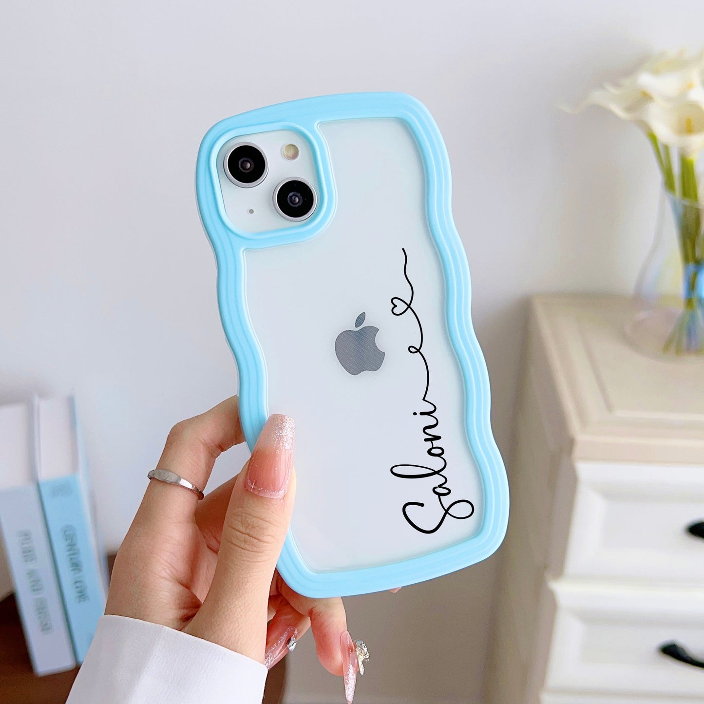 Wawy Style Mirror Finish Silicon Case for iPhone