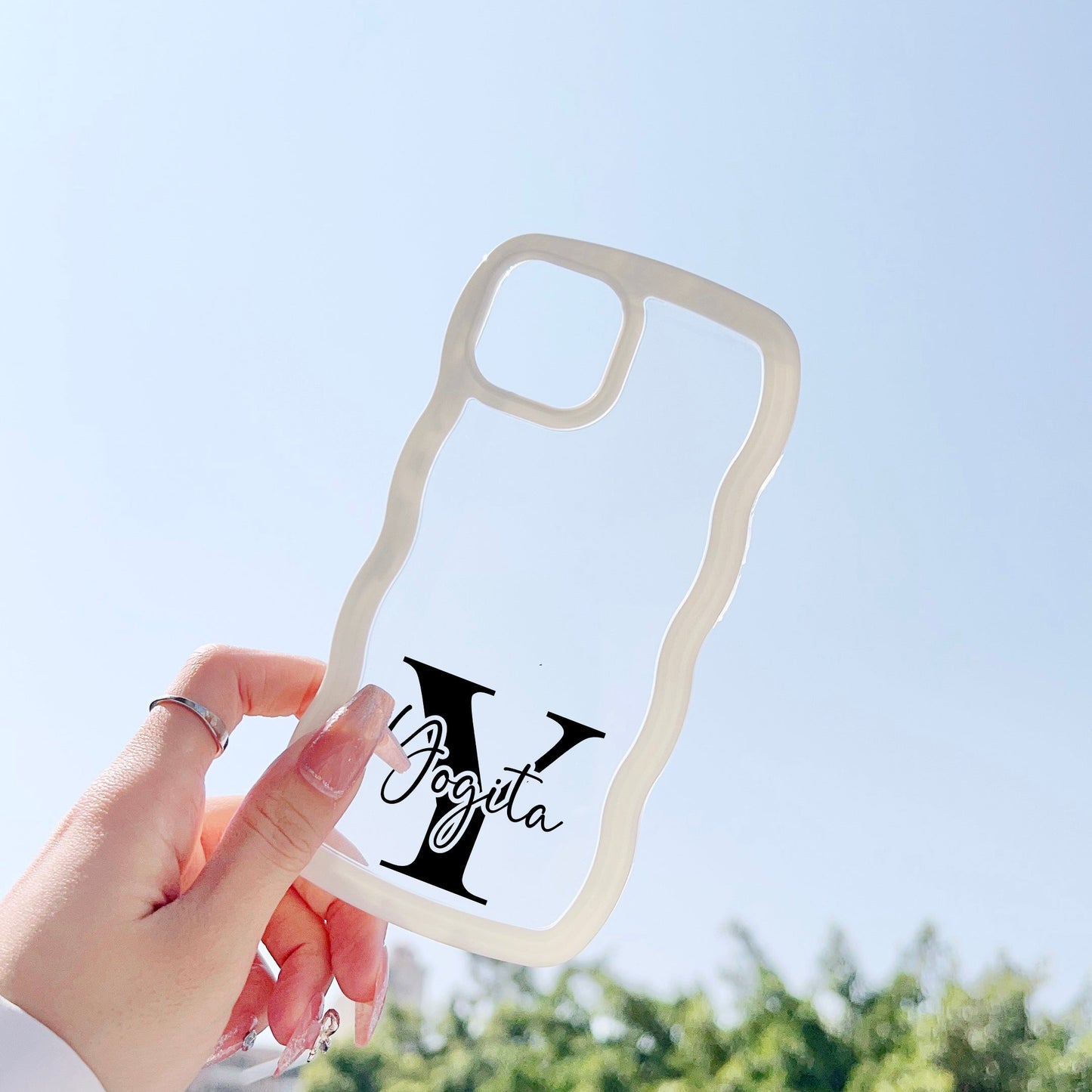 Wawy Style Mirror Finish Silicon Case for iPhone