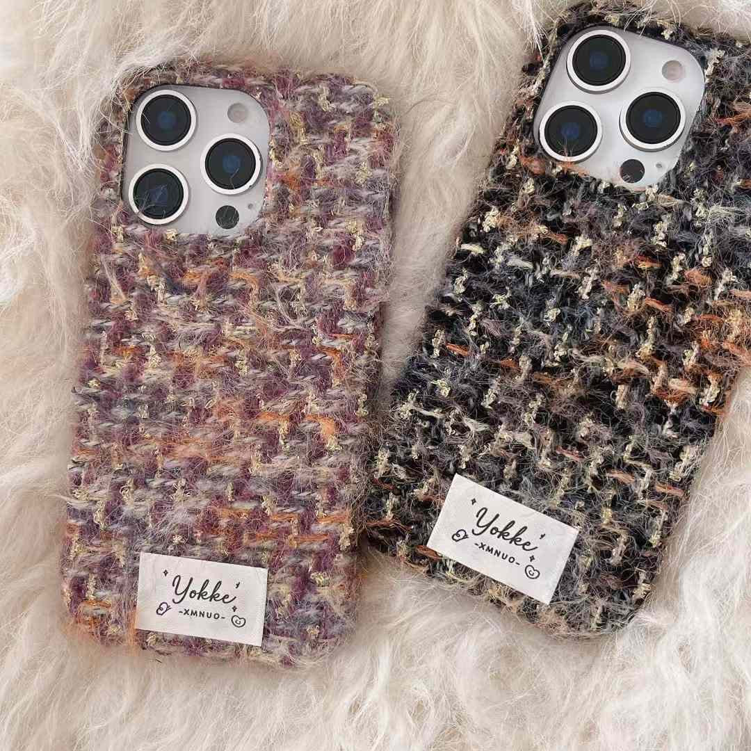 Tweet Leather Case For iPhone black