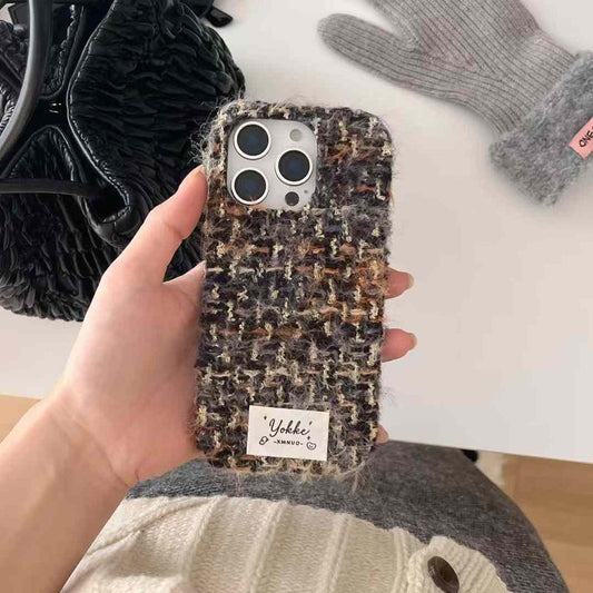 Tweet Leather Case For iPhone black