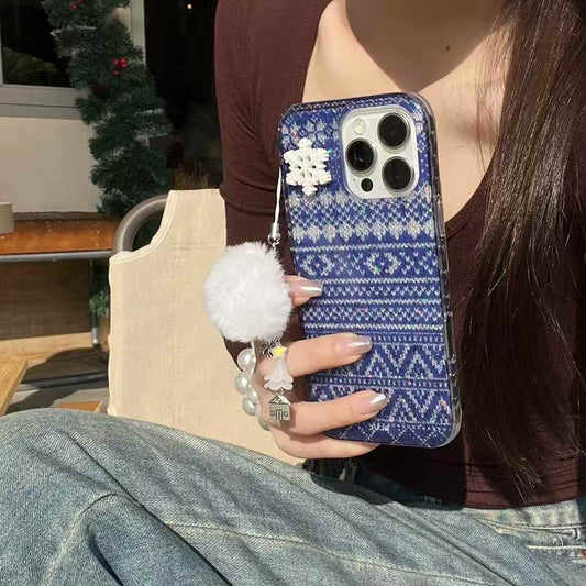Designer Silicon Case For iPhone With Cute Charm