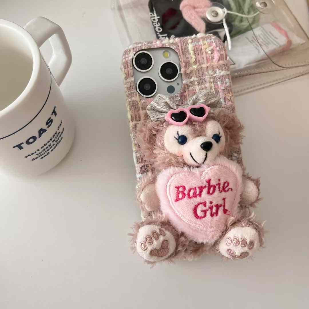 Barbie Girl Teddy Case For iPhone