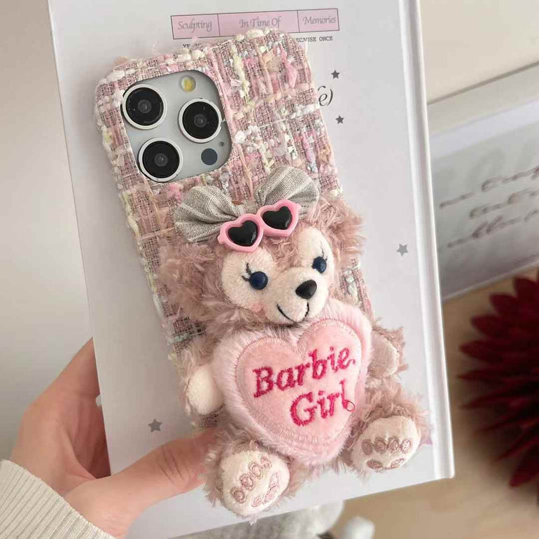 Barbie Girl Teddy Case For iPhone