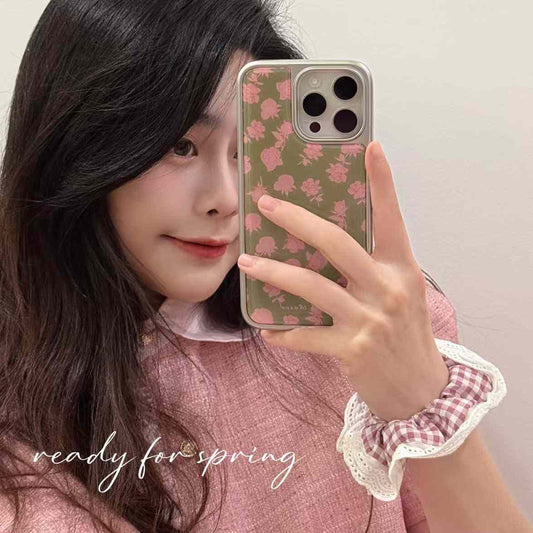 Rose Pattern Case For iPhone