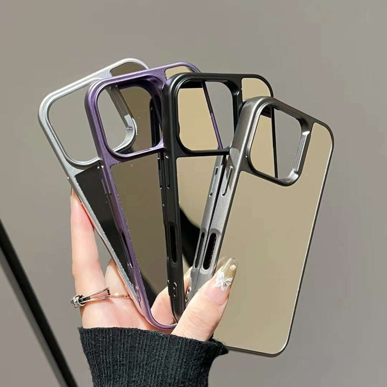 Reflective Mirror Silicon iPhone Case For iPhone