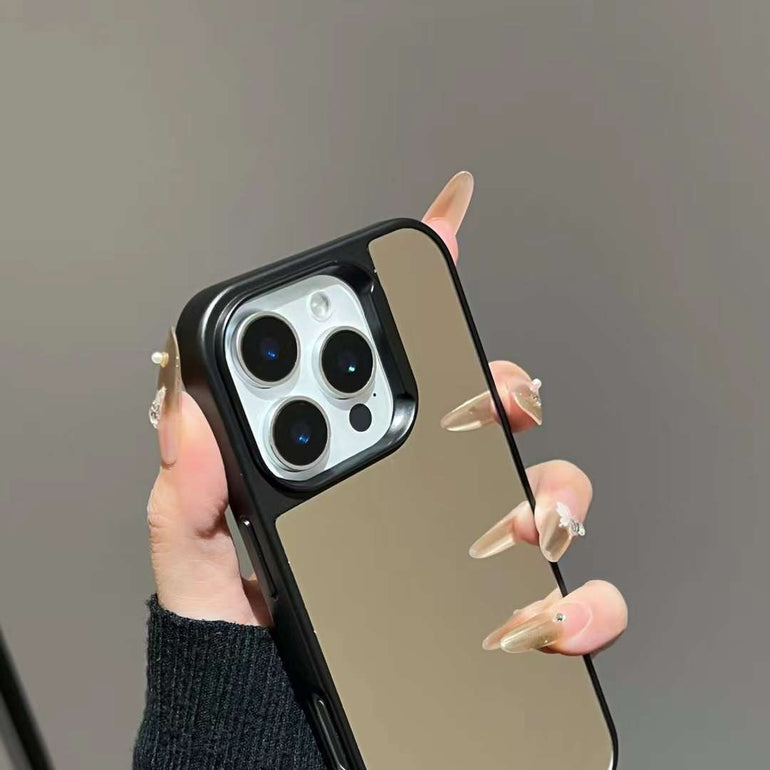 Reflective Mirror Silicon iPhone Case For iPhone
