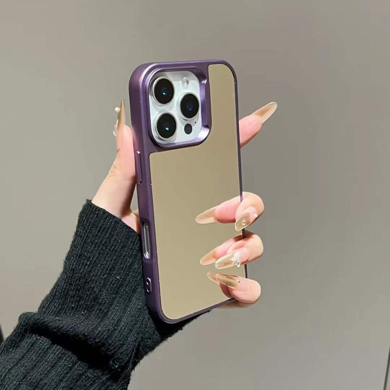 Reflective Mirror Silicon iPhone Case For iPhone