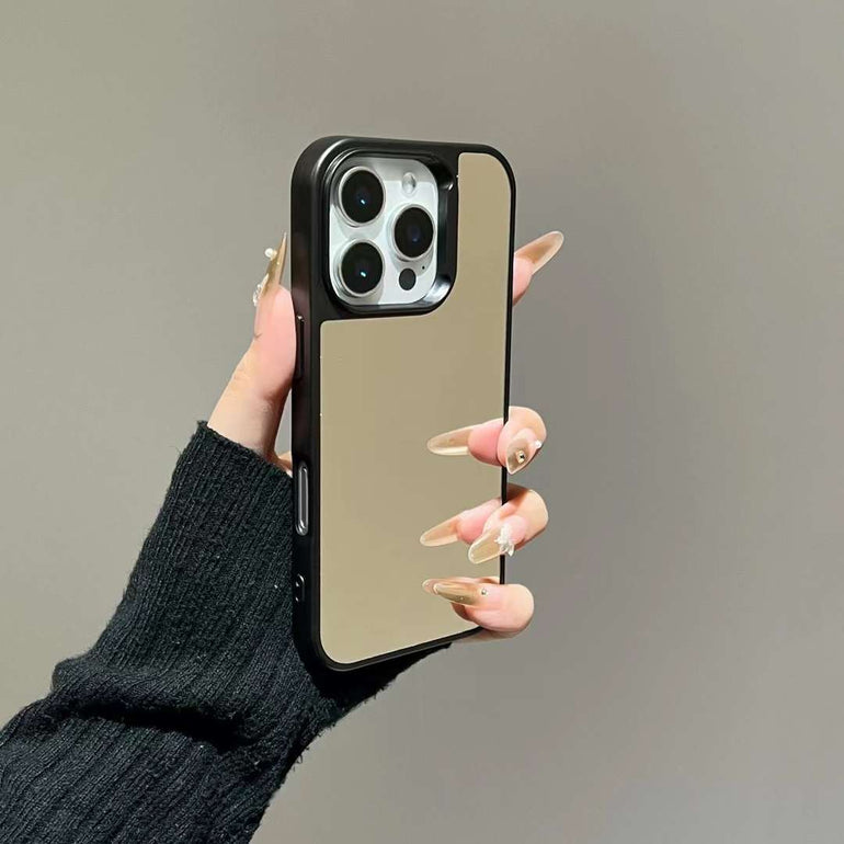 Reflective Mirror Silicon iPhone Case For iPhone