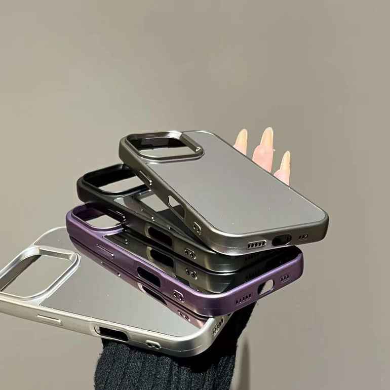 Reflective Mirror Silicon iPhone Case For iPhone