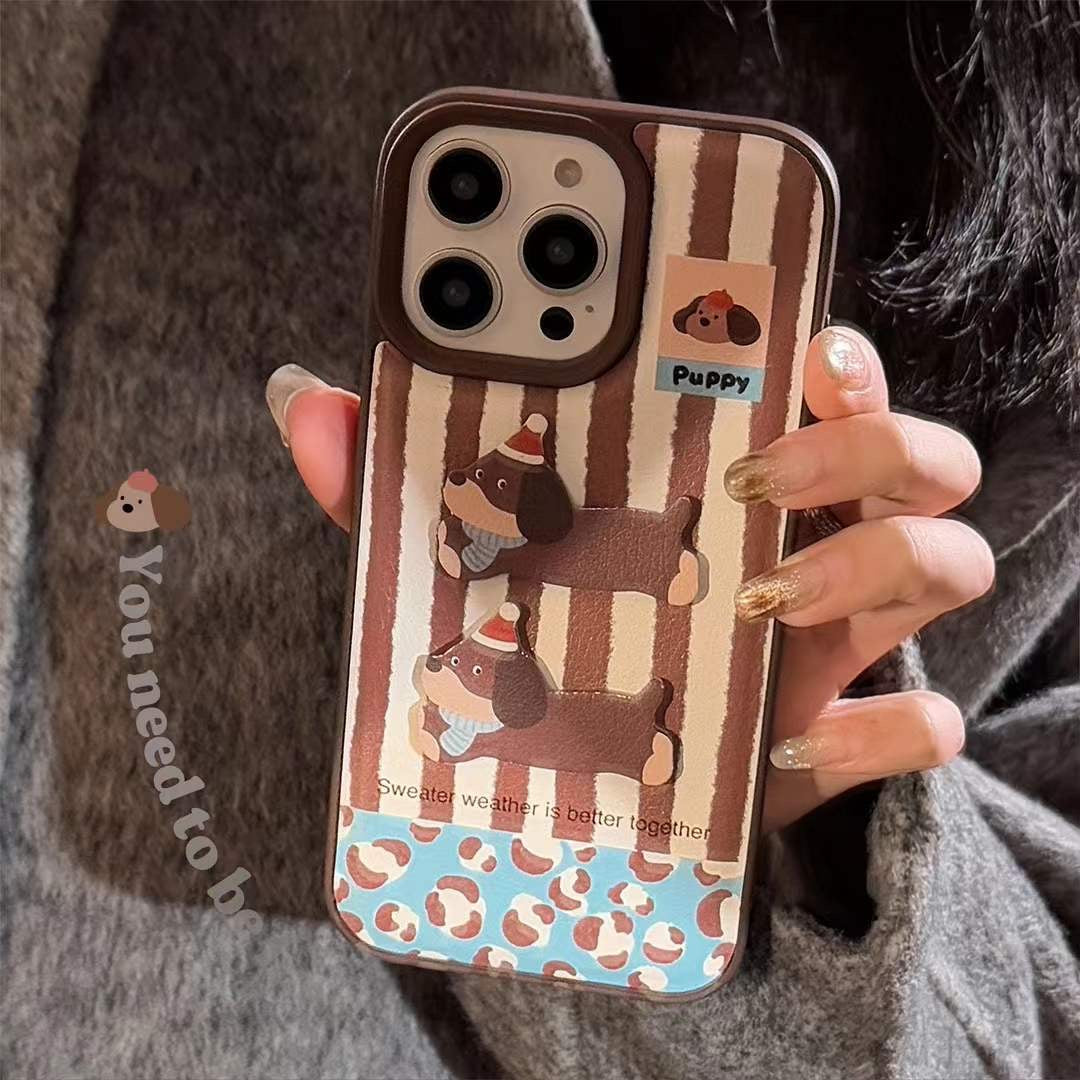 Cute Puppy Case For iPhone