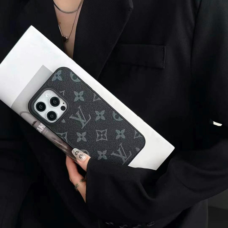 Luxury Branded Designer Leather Case For iPhone