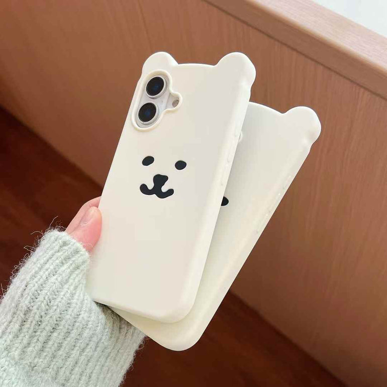 Cute Puppy Silicon Case For iPhone