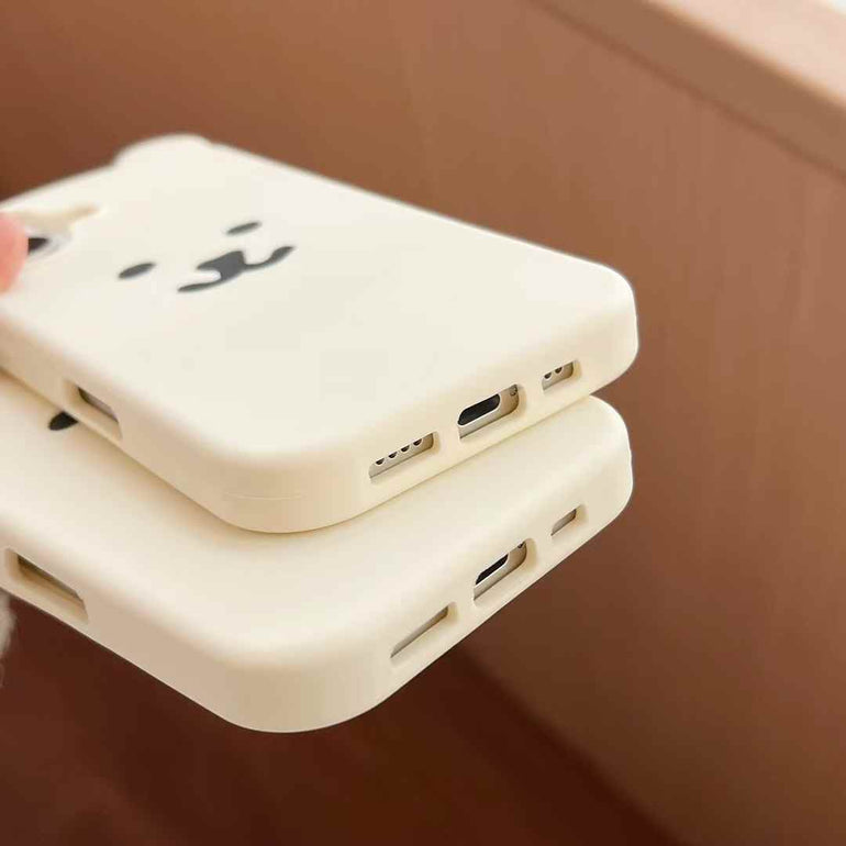 Cute Puppy Silicon Case For iPhone