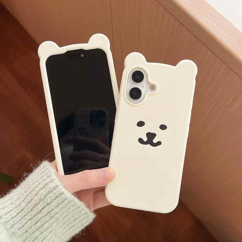 Cute Puppy Silicon Case For iPhone