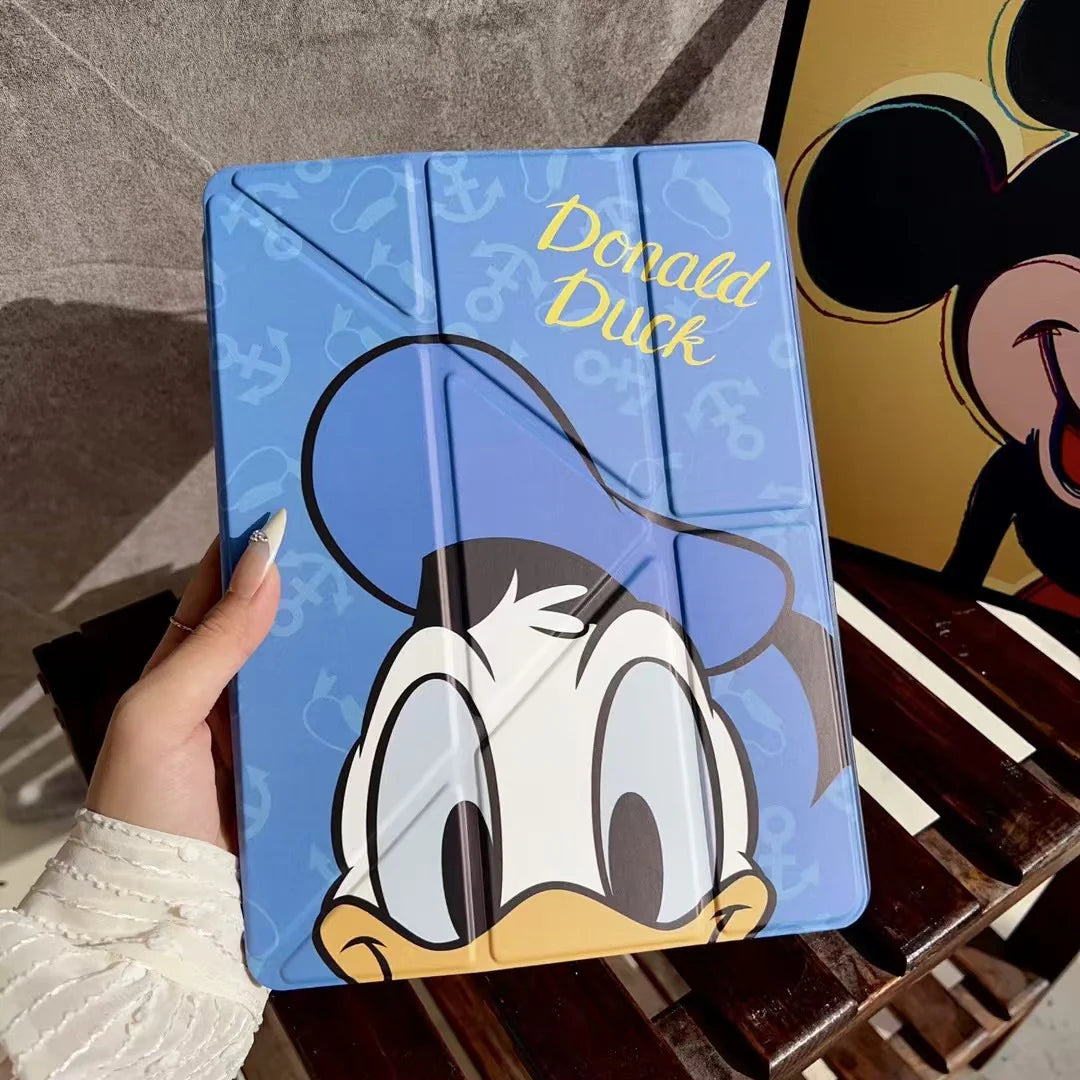 Cute Cartoon Protective iPad Case for Kids and Adults