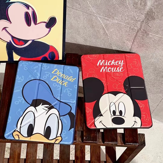 Cute Cartoon Protective iPad Case for Kids and Adults