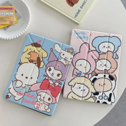 Cute Baby Cartoon iPad Covers