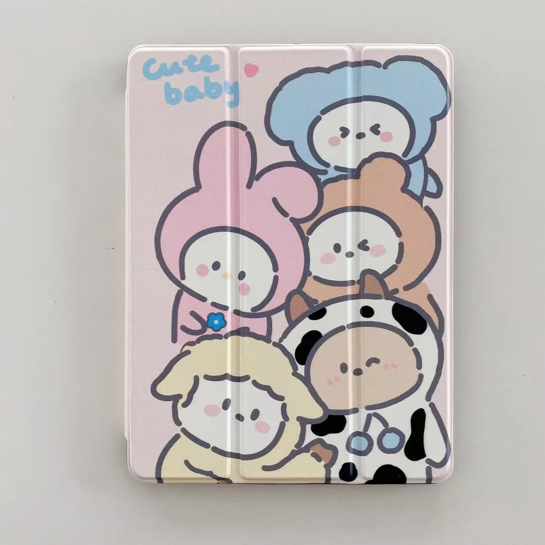 Cute Baby Cartoon iPad Covers