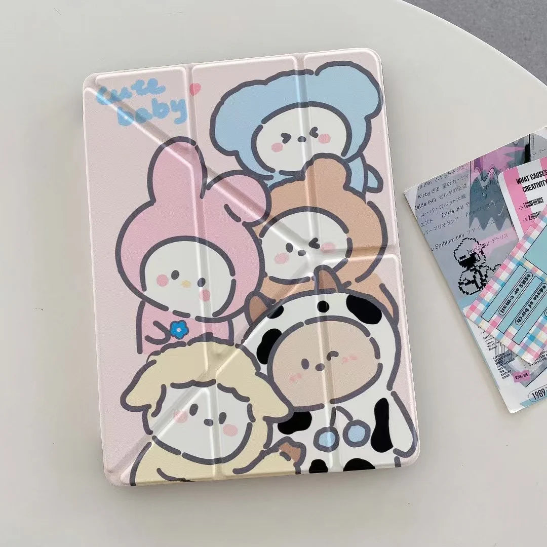 Cute Baby Cartoon iPad Covers