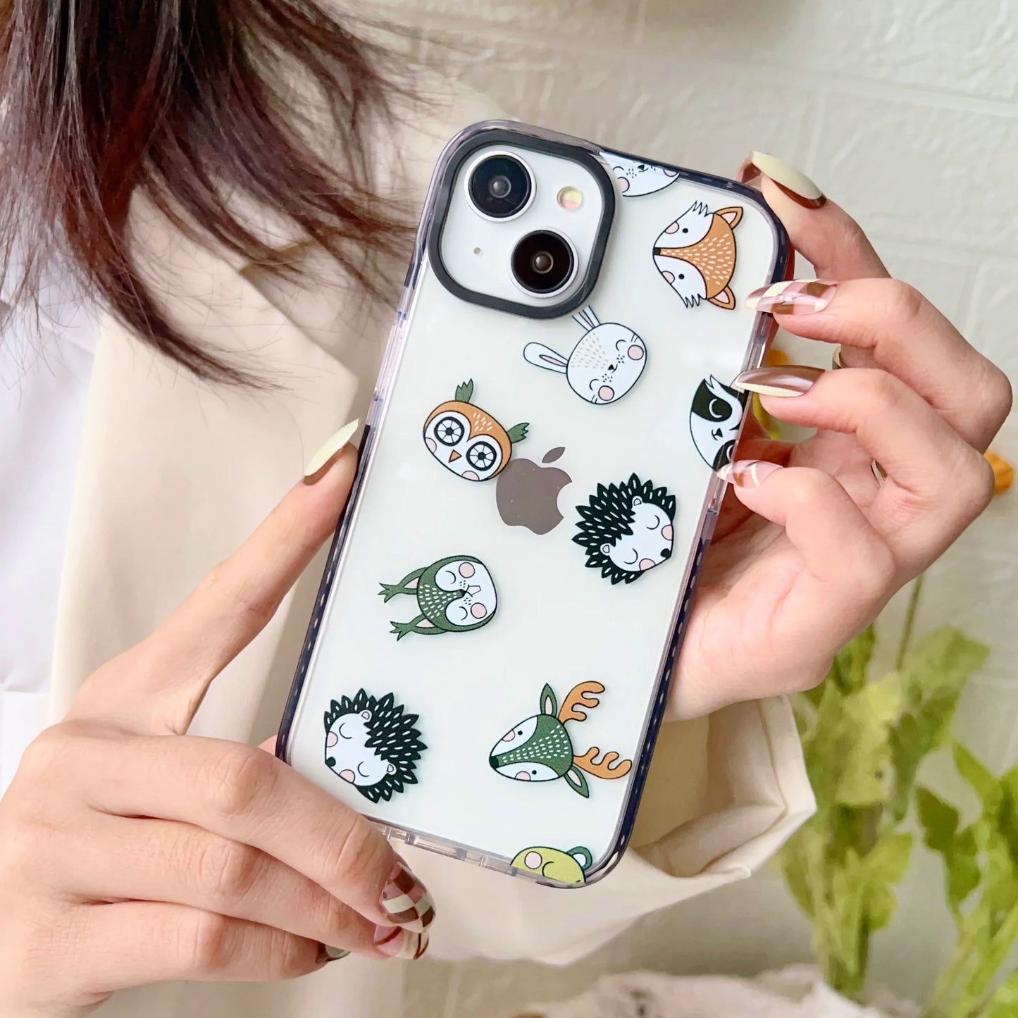 Impact Proof Silicon Case For iPhone ( Cute Design )