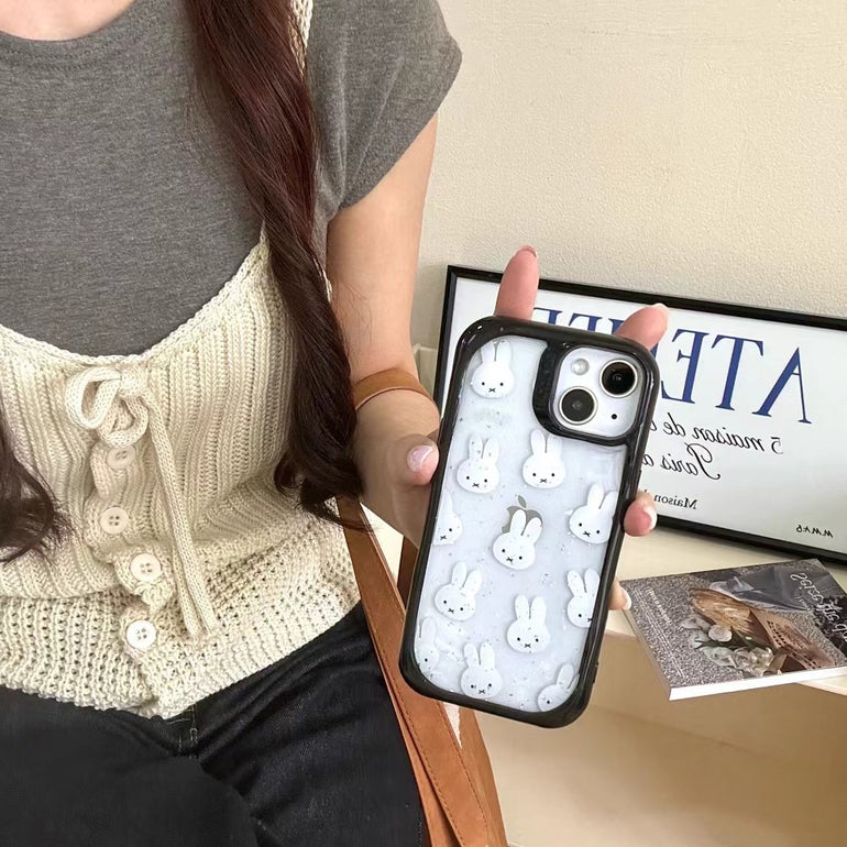Transparent Miffy Bunny Case For iPhone