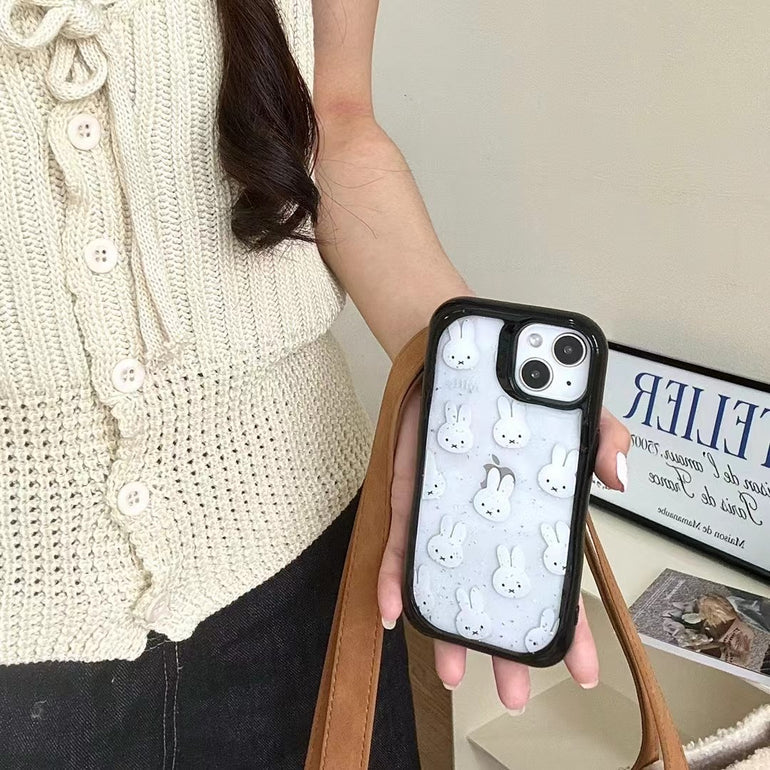 Transparent Miffy Bunny Case For iPhone