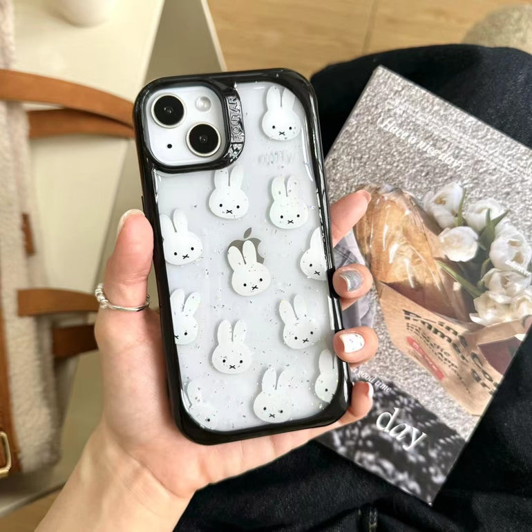 Transparent Miffy Bunny Case For iPhone