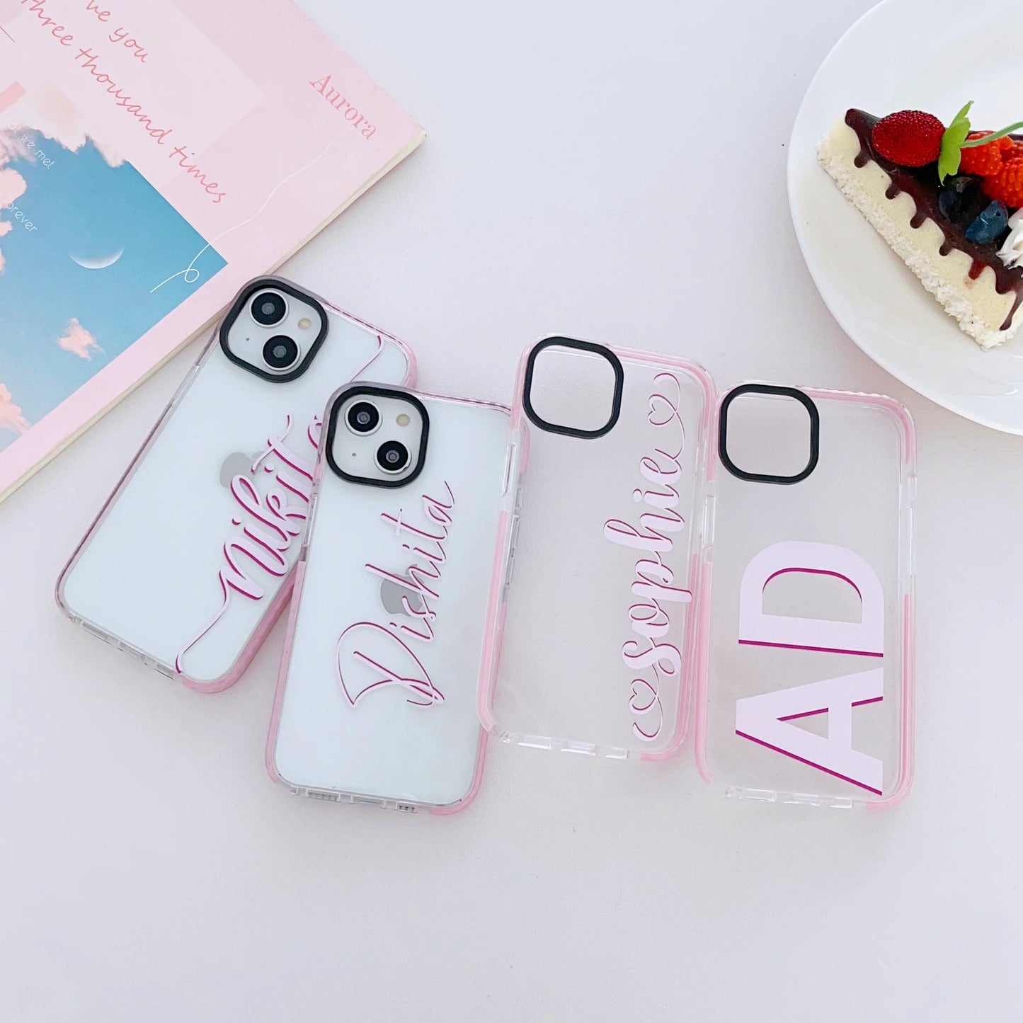 iPhone Impact Proof Customised Silicon Case ( Customised Name )