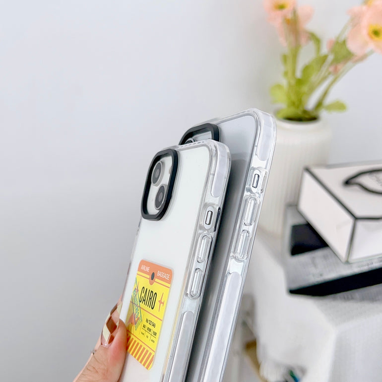 iPhone Impact Proof Silicon Case ( World Stamp )