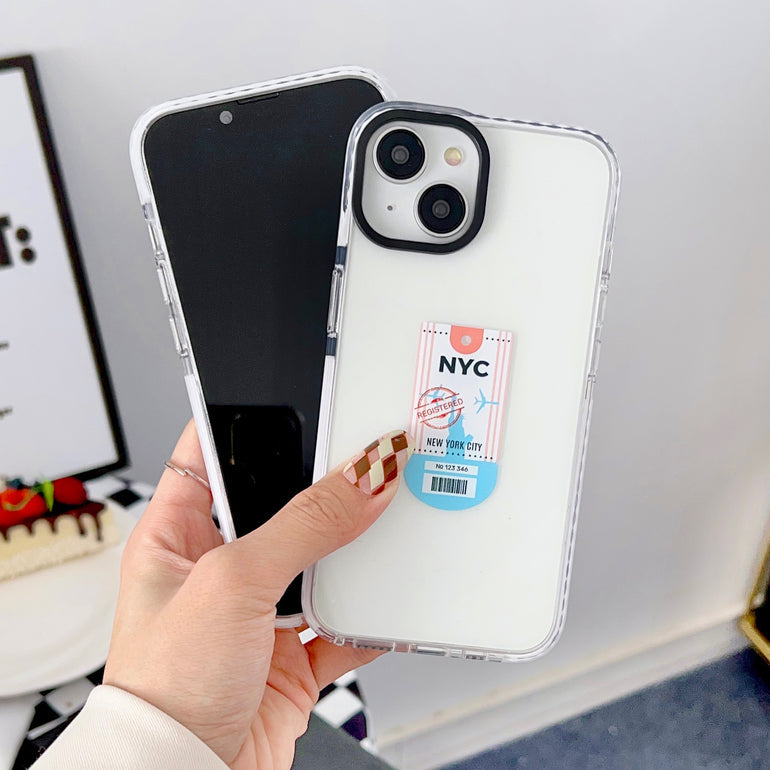 iPhone Impact Proof Silicon Case ( World Stamp )