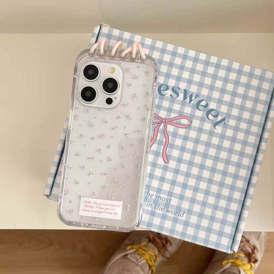 Cute Cartoon Flip Case For iPhone