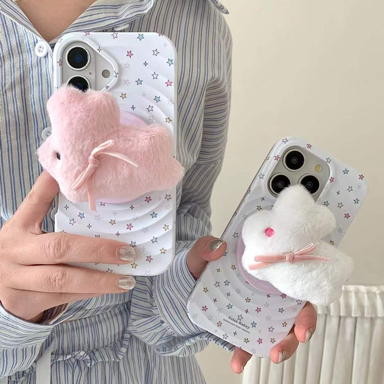 Star Ripple Magsafe Case For iPhone With Rabbit Magsafe Holder
