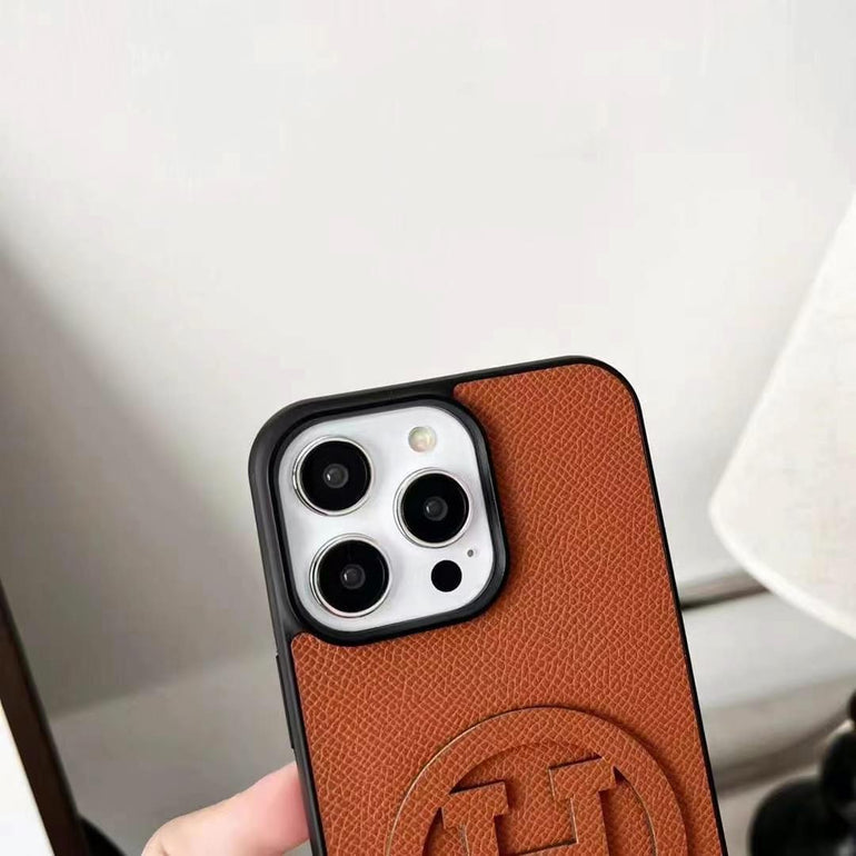 Luxury Leather Wallet Case For iPhone With Hand Bracelet