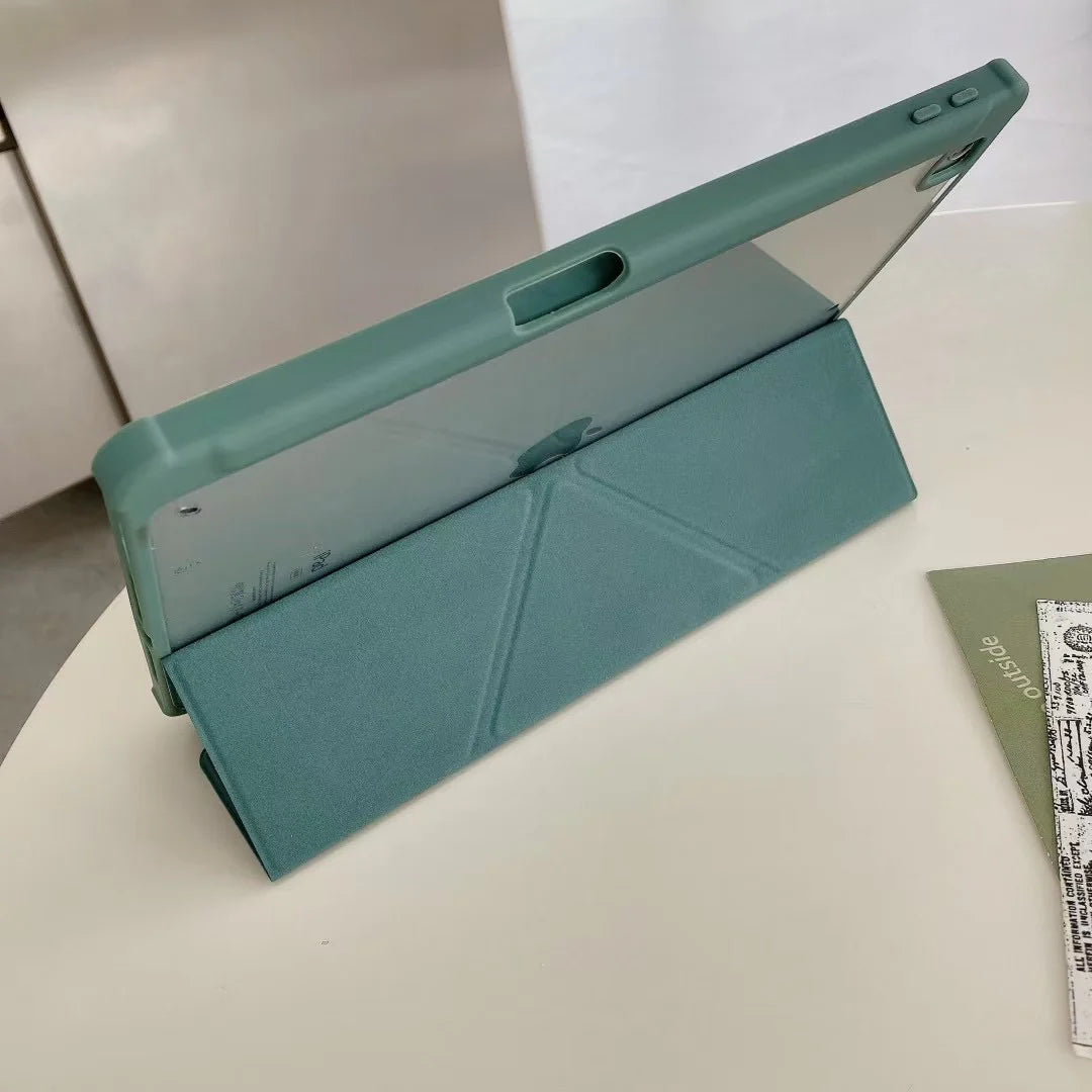 Origami Foldable iPad Cover – Slim Magnetic Smart Case