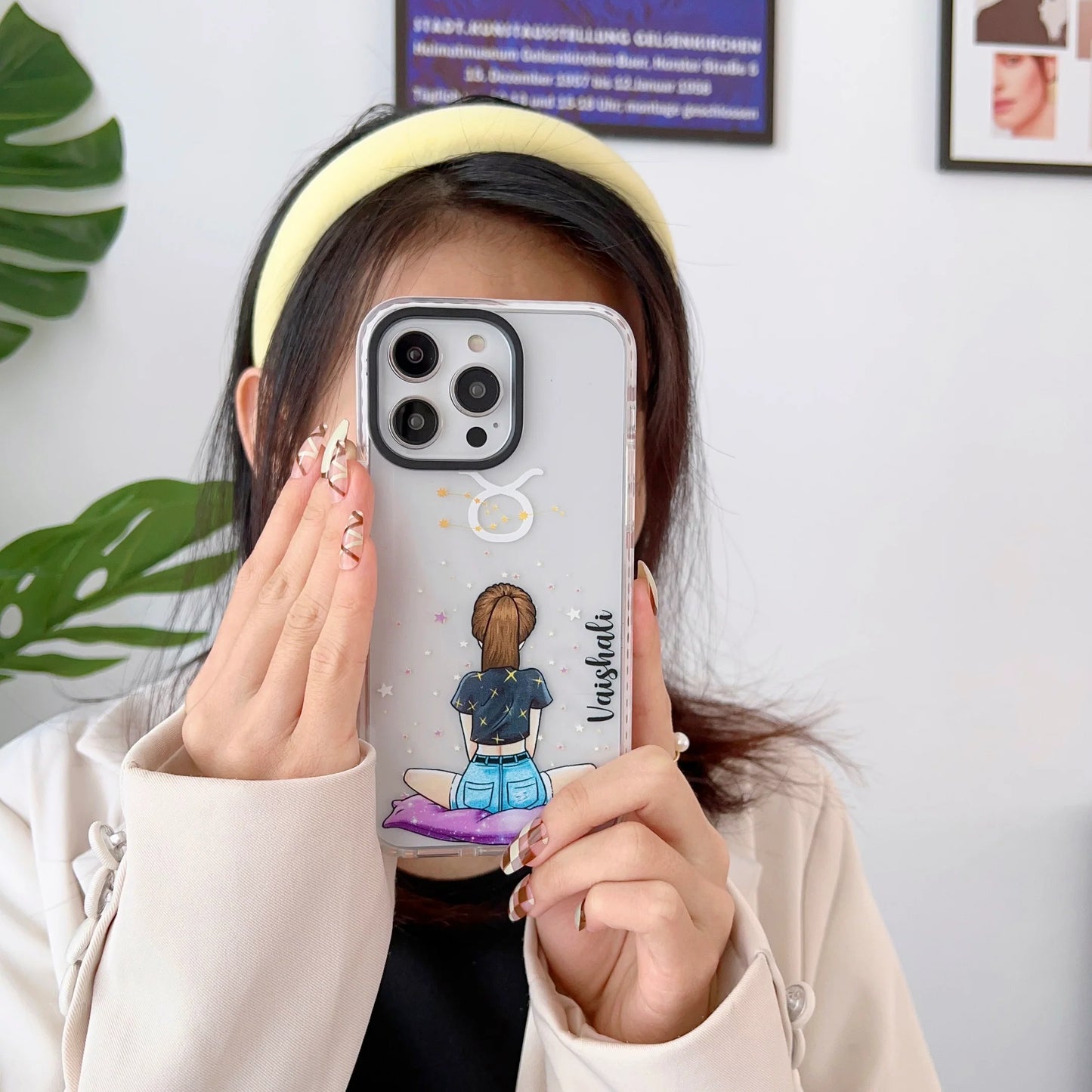 iPhone Impact Proof Customised Silicon Case ( Sun Signs )