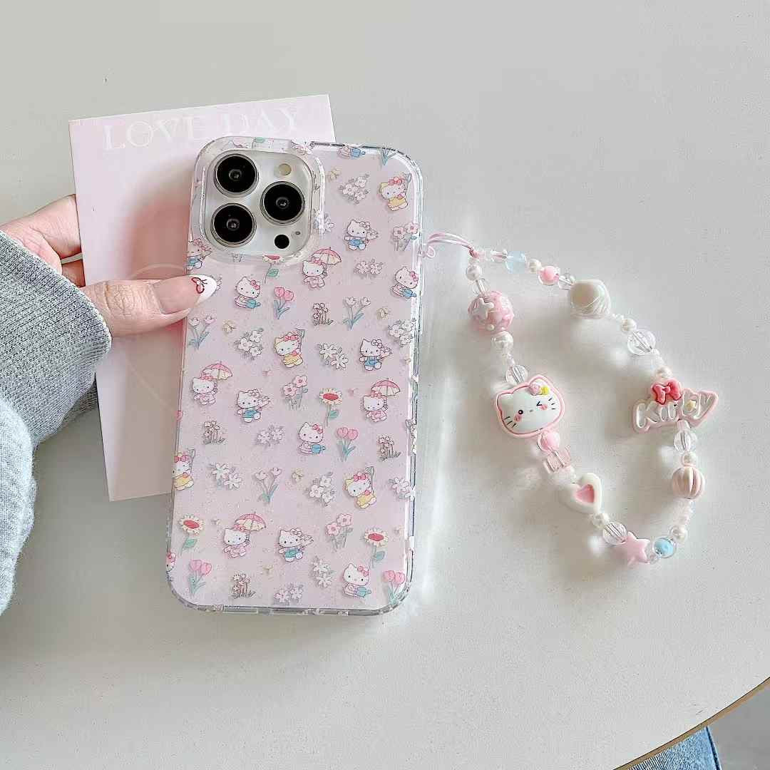 Enjoing Kitty Silicon Case For iPhone