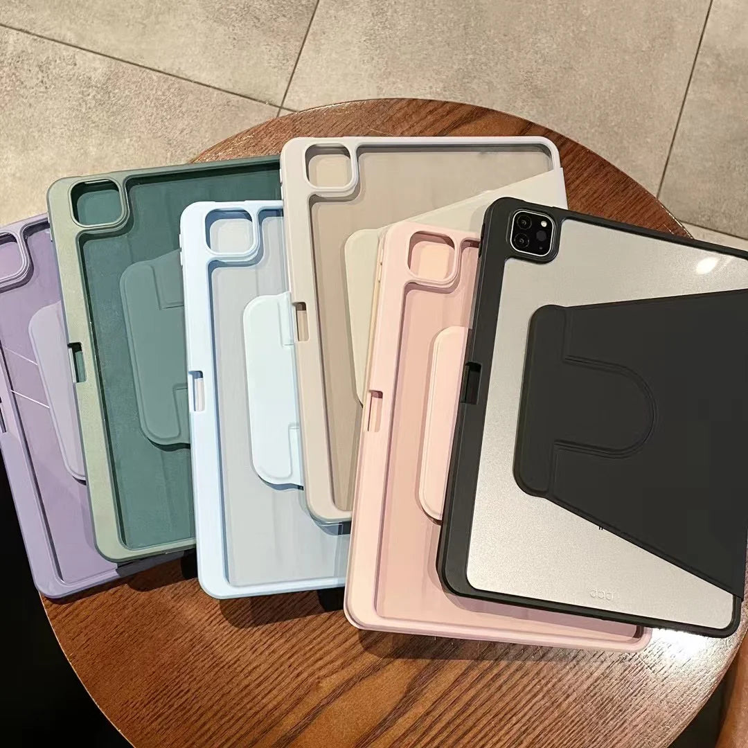 Premium iPad Case with Magnetic Stand – Sleek Matte Finish Protective Case for iPad