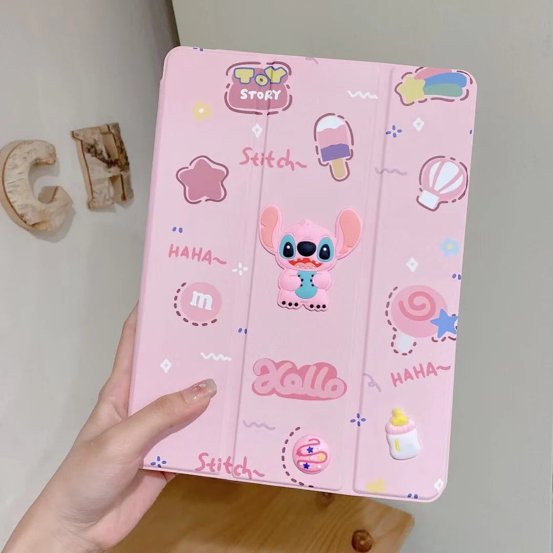 Cute cartoon iPad Case – 3D Cartoon Cover With Toy Story Design