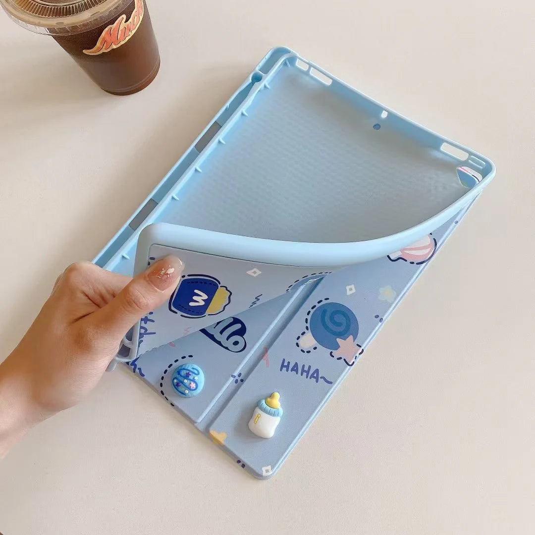 Cute cartoon iPad Case – 3D Cartoon Cover With Toy Story Design